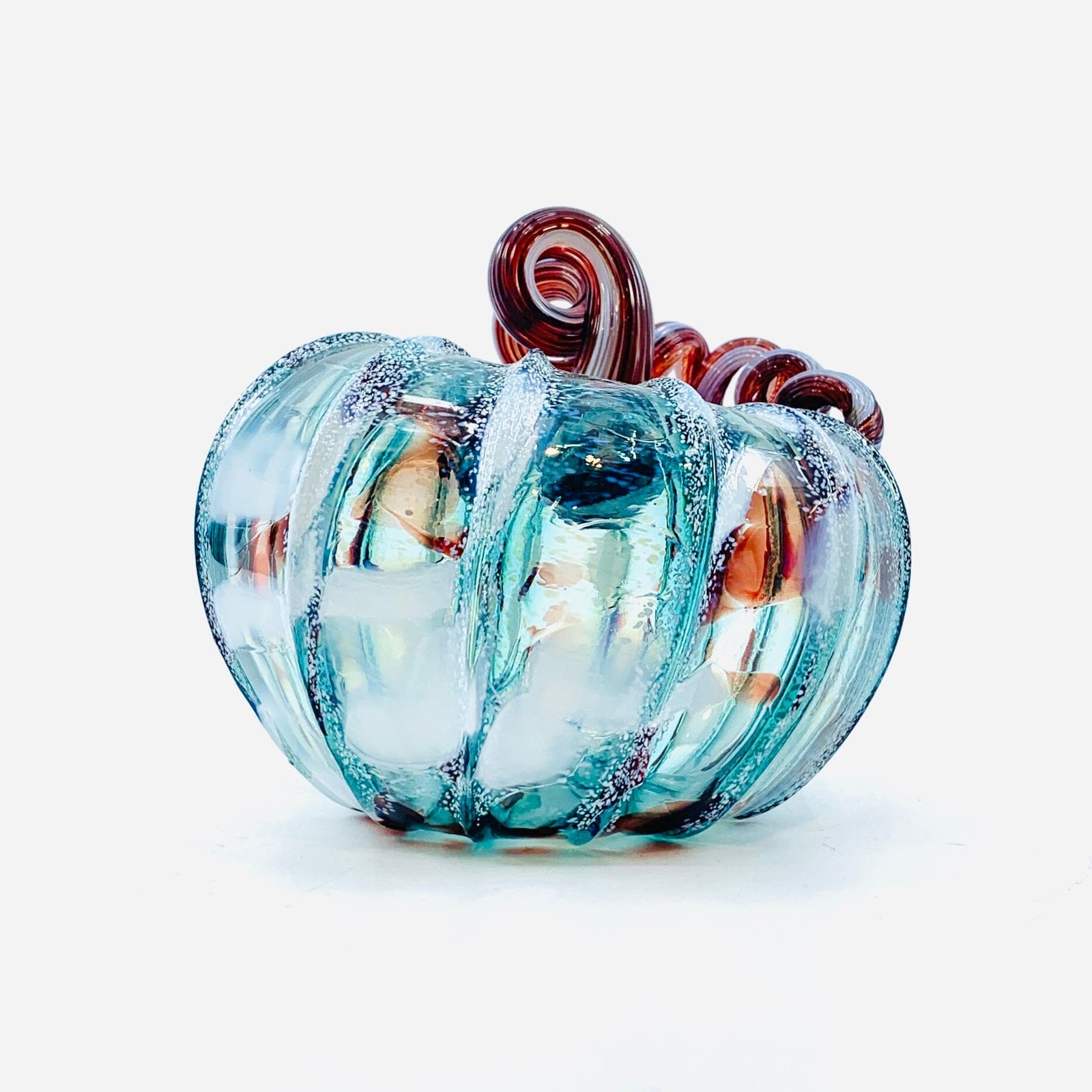 Daily Pumpkin 3539 Oops Squat Gabby Luke Adams Glass Blowing Studio 
