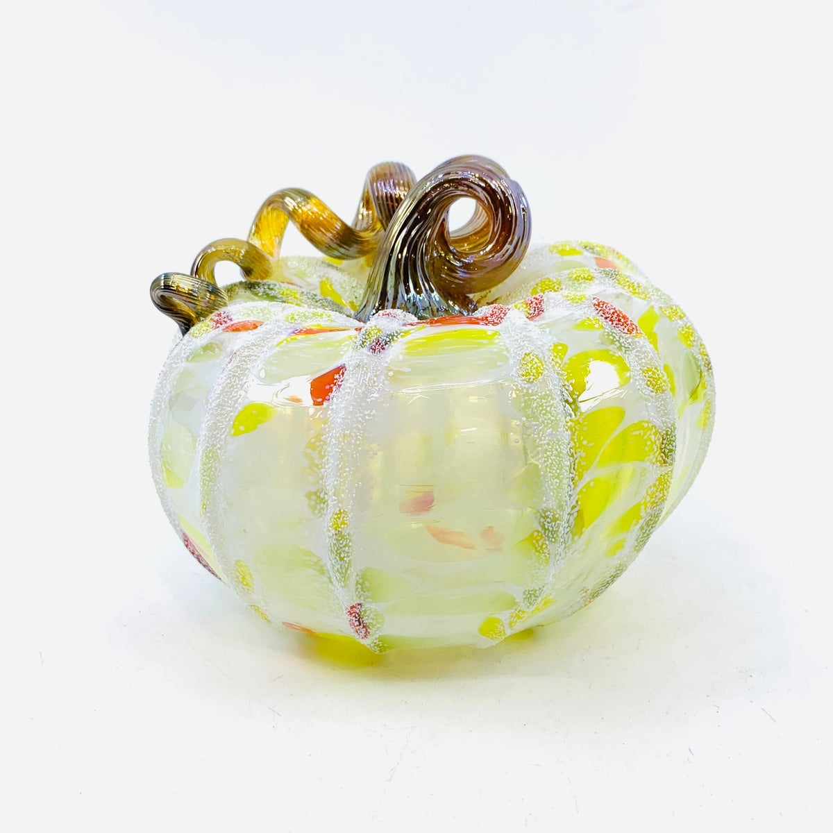 Daily Pumpkin 3462 Fall Squat Gabby Luke Adams Glass Blowing Studio 