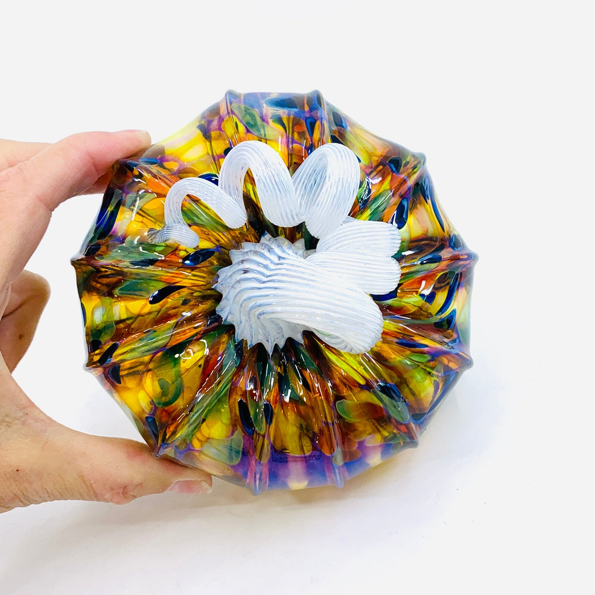 Daily Pumpkin 1779 Squat Gabby Luke Adams Glass Blowing Studio 