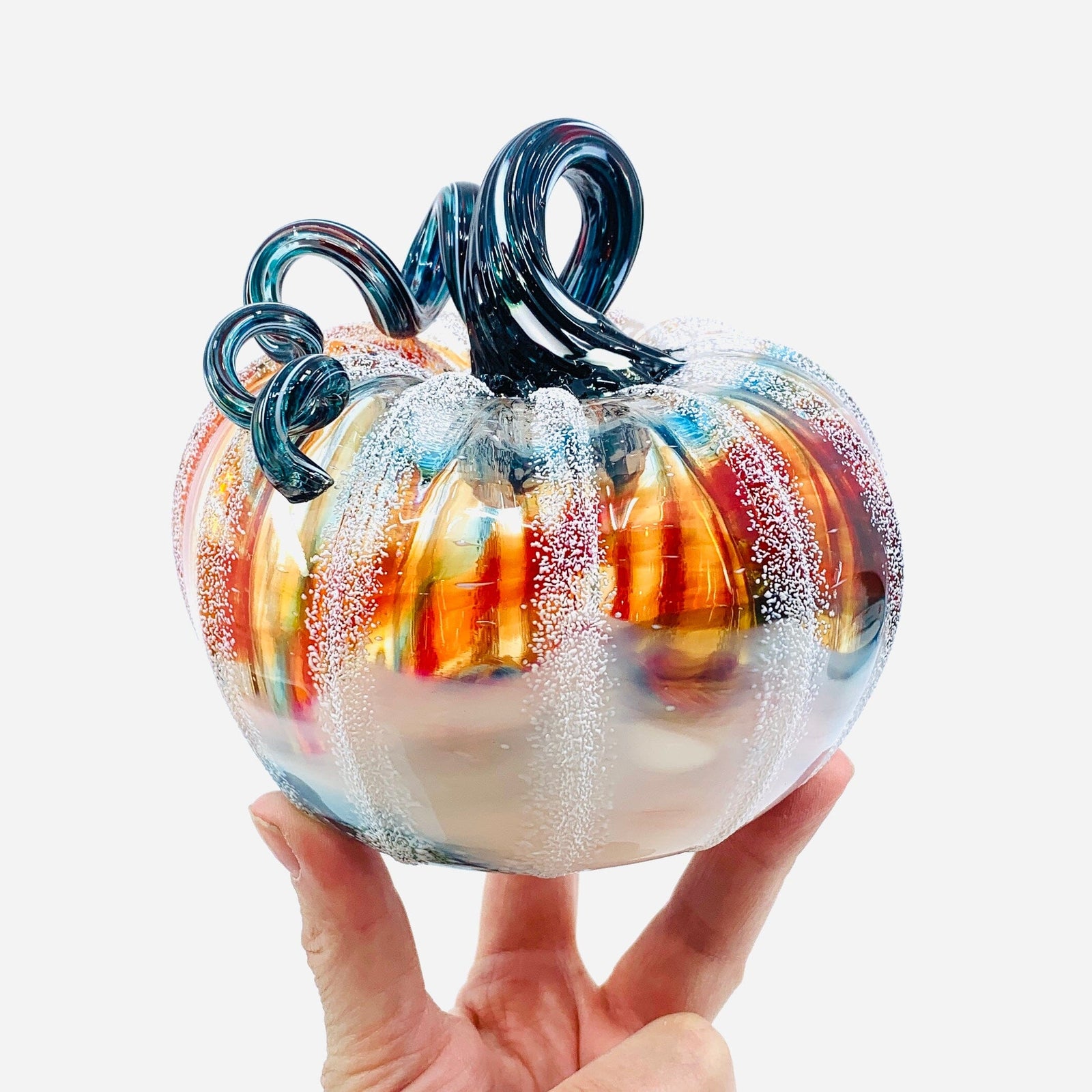 Daily Pumpkin 1863 American Squat Gabby Luke Adams Glass Blowing Studio 
