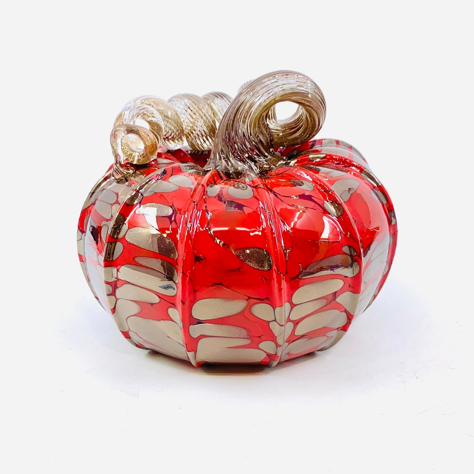 Daily Pumpkin 1456 Holiday Squat Gabby Luke Adams Glass Blowing Studio 