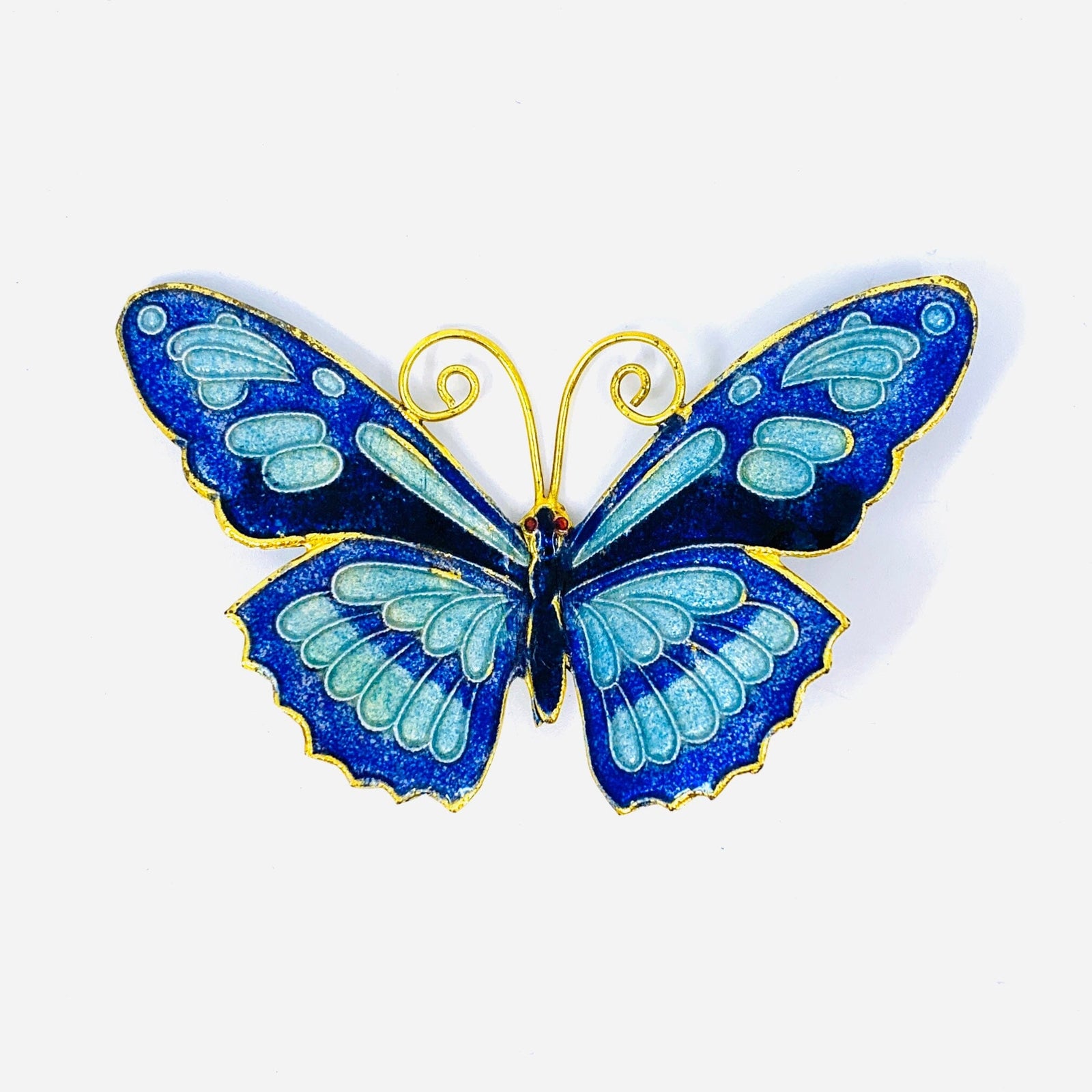 Pewter Enameled Butterfly Magnets -9 Decor Kubla Craft 