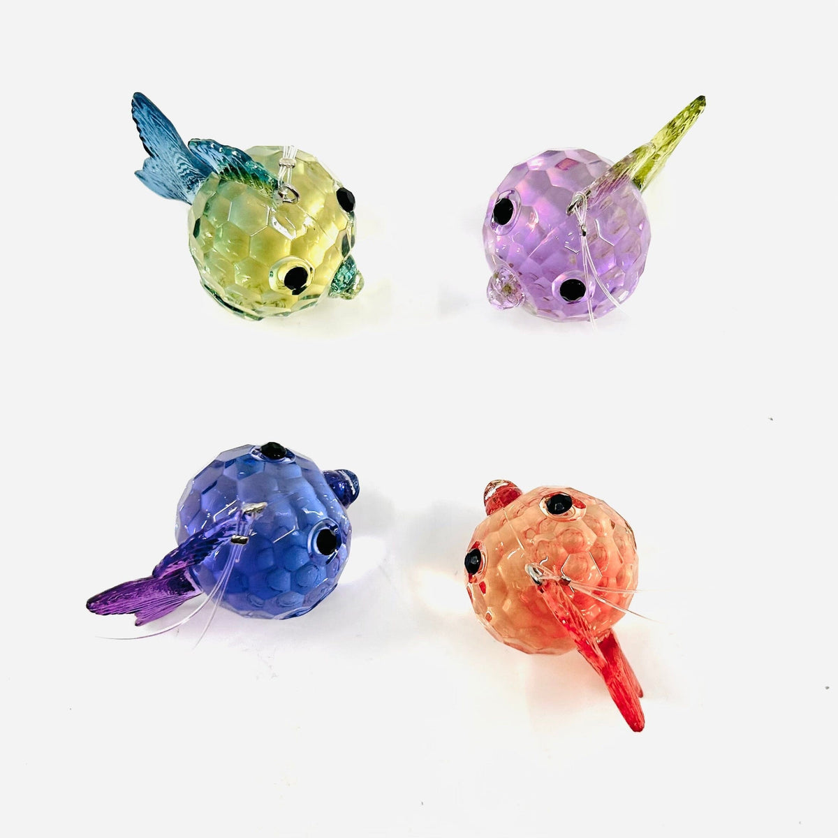 Crystal Acrylic Fish Ornament, Green Ornament GANZ 