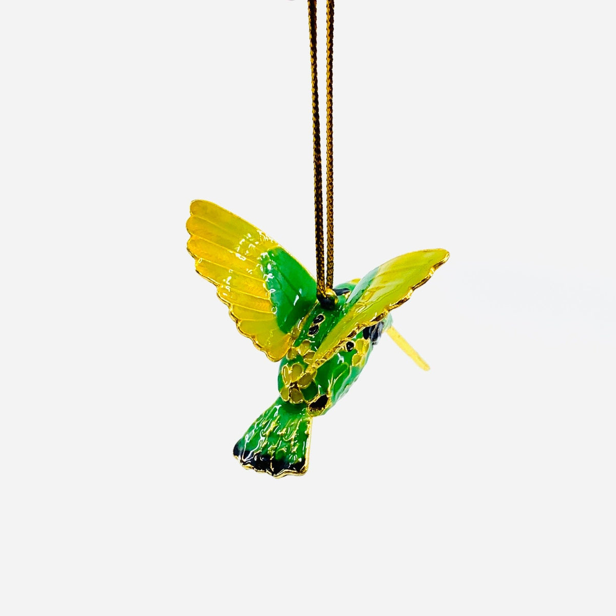 Enamel Hummingbird Ornament, 36 Ornament Kubla Craft 
