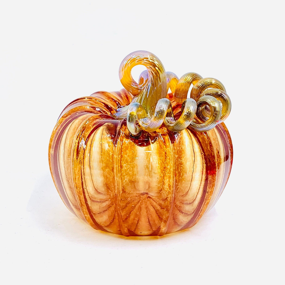 Daily Pumpkin 3062 Squat Gabby Luke Adams Glass Blowing Studio 