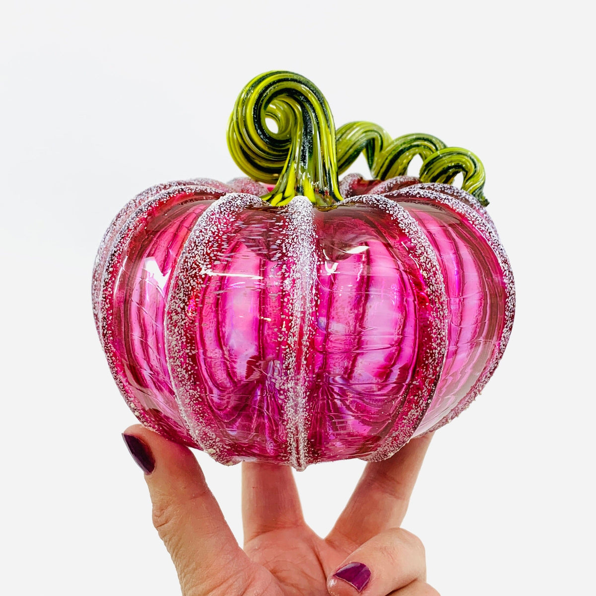 Daily Pumpkin 639 Squat Daily Pumpkin Luke Adams Glass Blowing Studio 