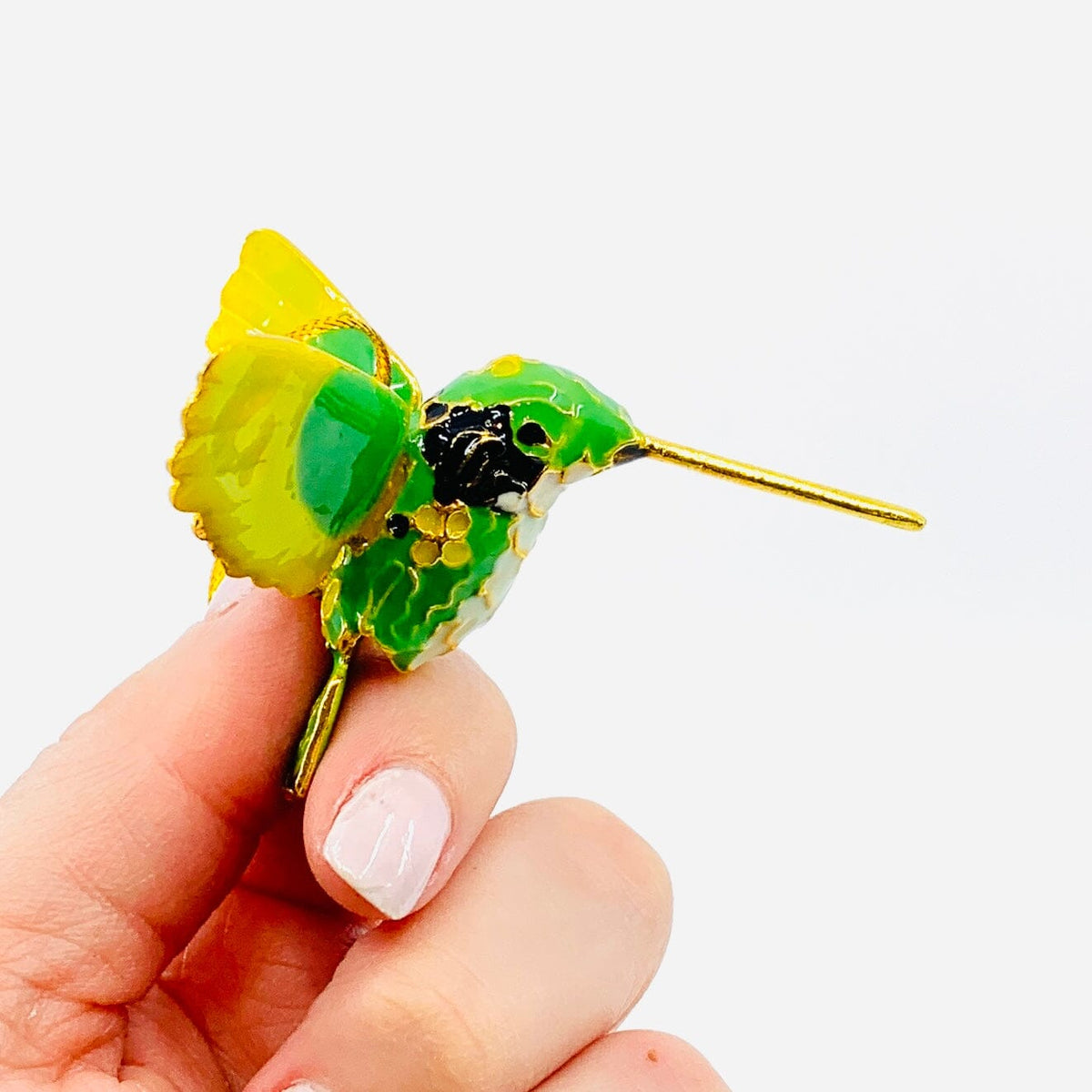 Enamel Hummingbird Ornament, 36 Ornament Kubla Craft 