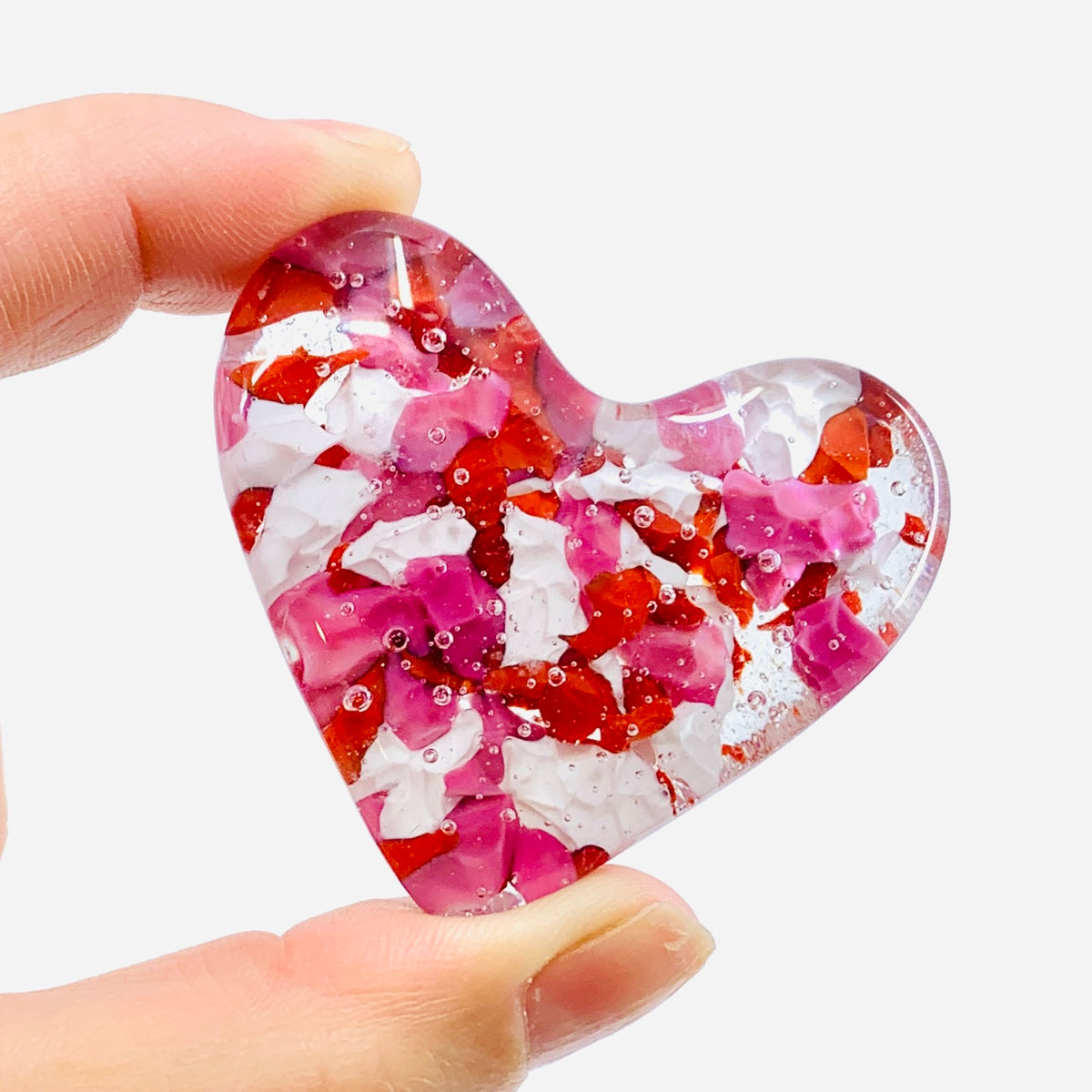 Fused Pocket Heart, Multi
