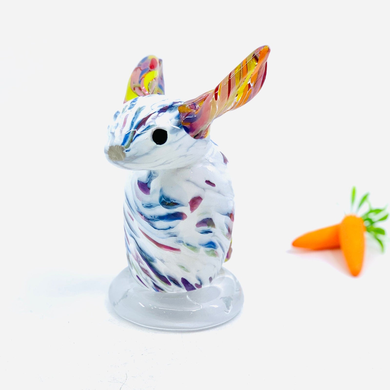 Daily Bunny 279 Luna Luke Adams Glass Blowing Studio 