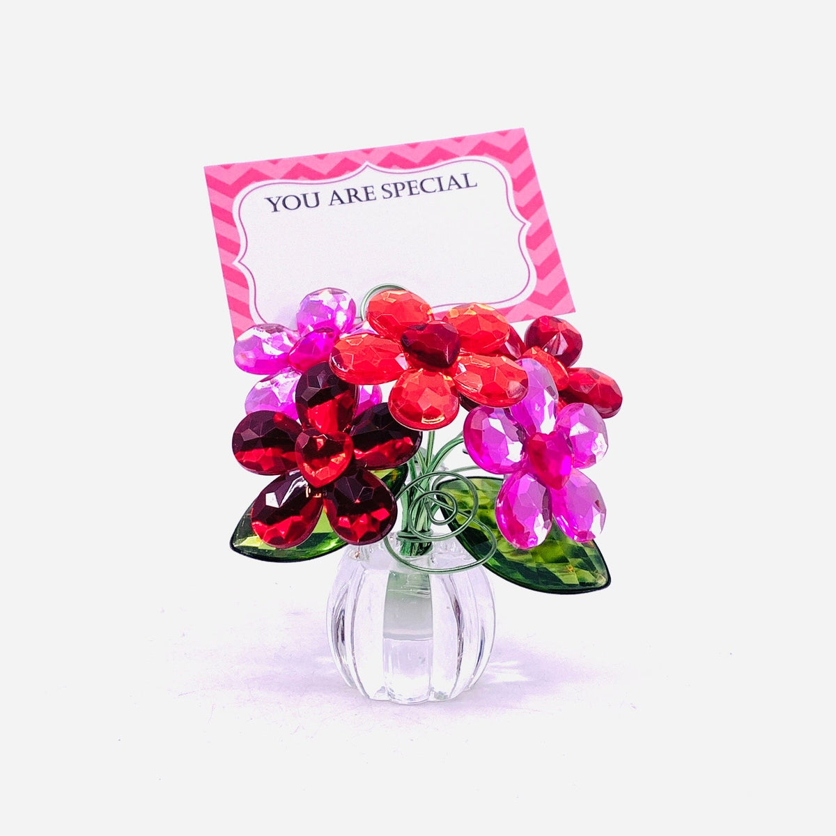 Acrylic Bouquet 11, Heart Daisies