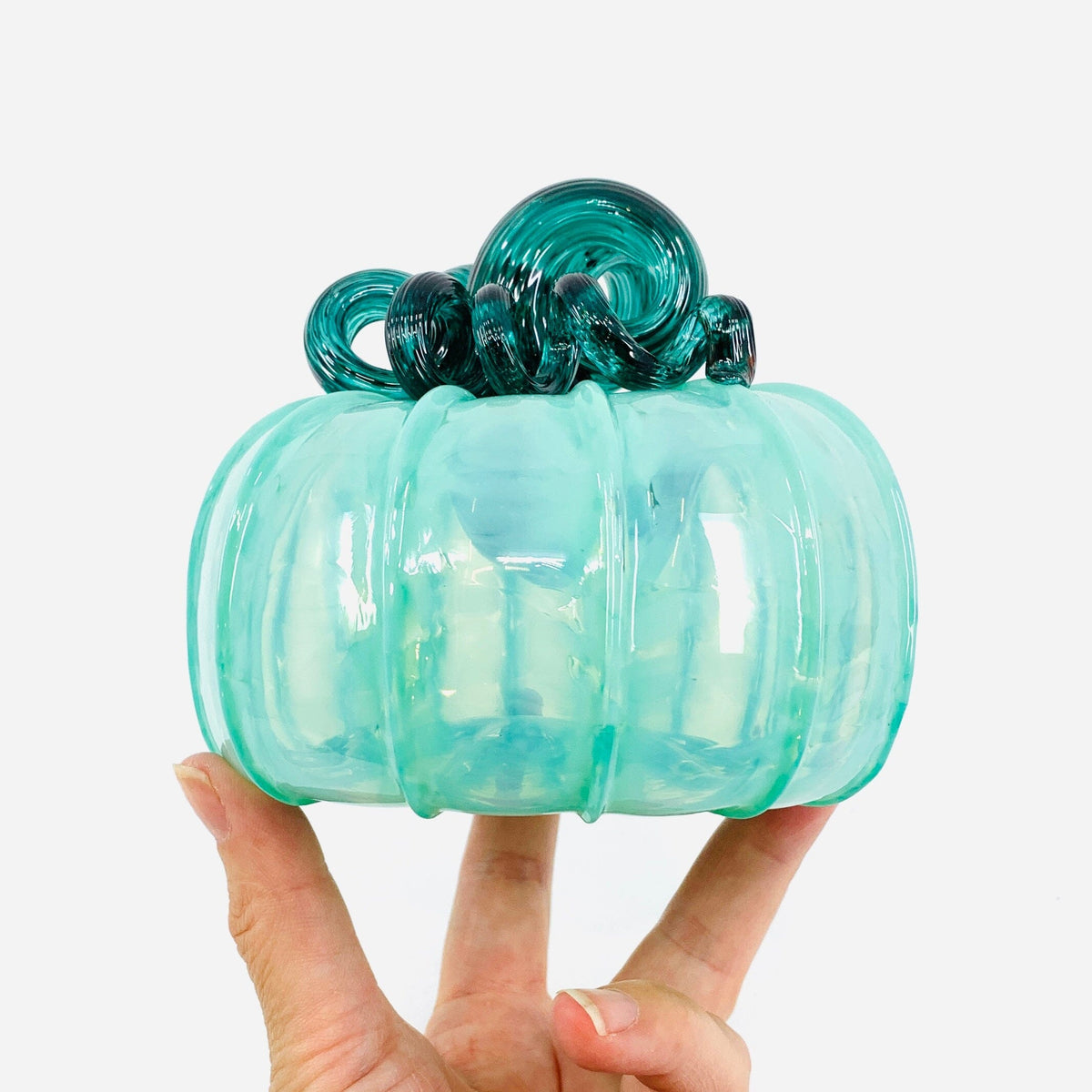 Daily Pumpkin 2845 Oops Squat Gabby Luke Adams Glass Blowing Studio 
