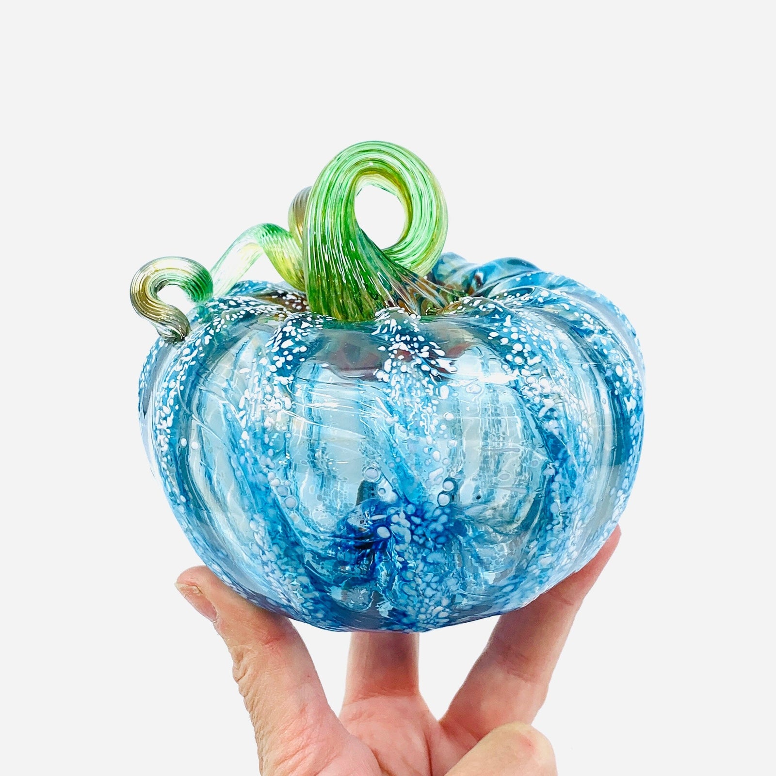 Daily Pumpkin 1542 Holiday Squat Gabby Luke Adams Glass Blowing Studio 