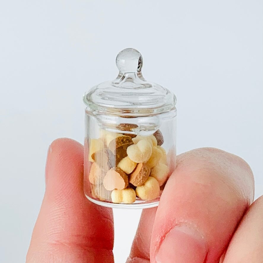 Tiniest Jar of Heart Biscuits Miniature - 