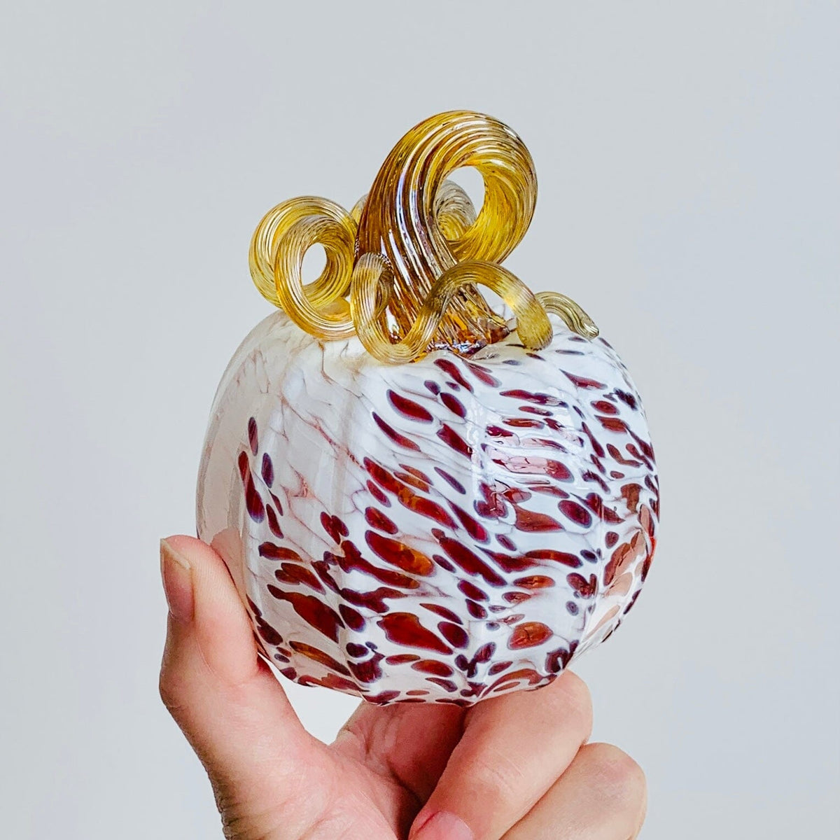 Daily Pumpkin 2875 Mini Gabby Luke Adams Glass Blowing Studio 