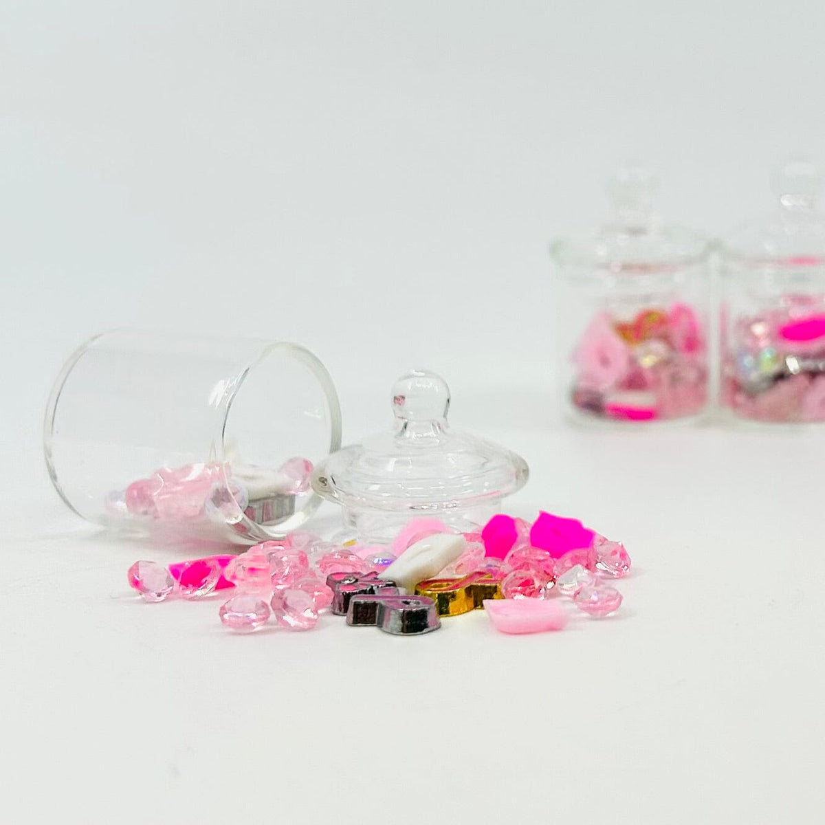 Breast Cancer Awareness, Tiniest Glass Jar of Hope Miniature - 