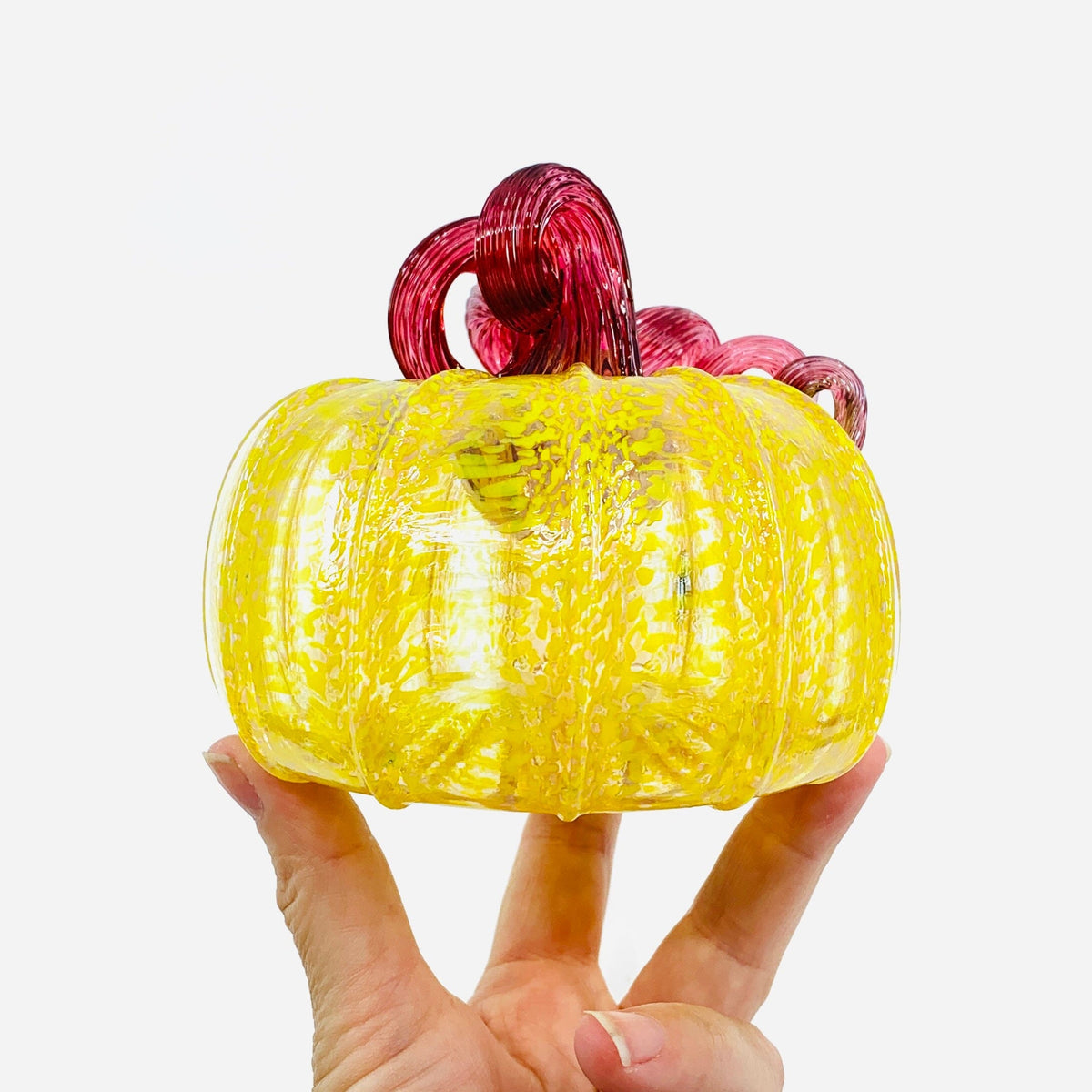 Daily Pumpkin 2903 Oops Squat Gabby Luke Adams Glass Blowing Studio 