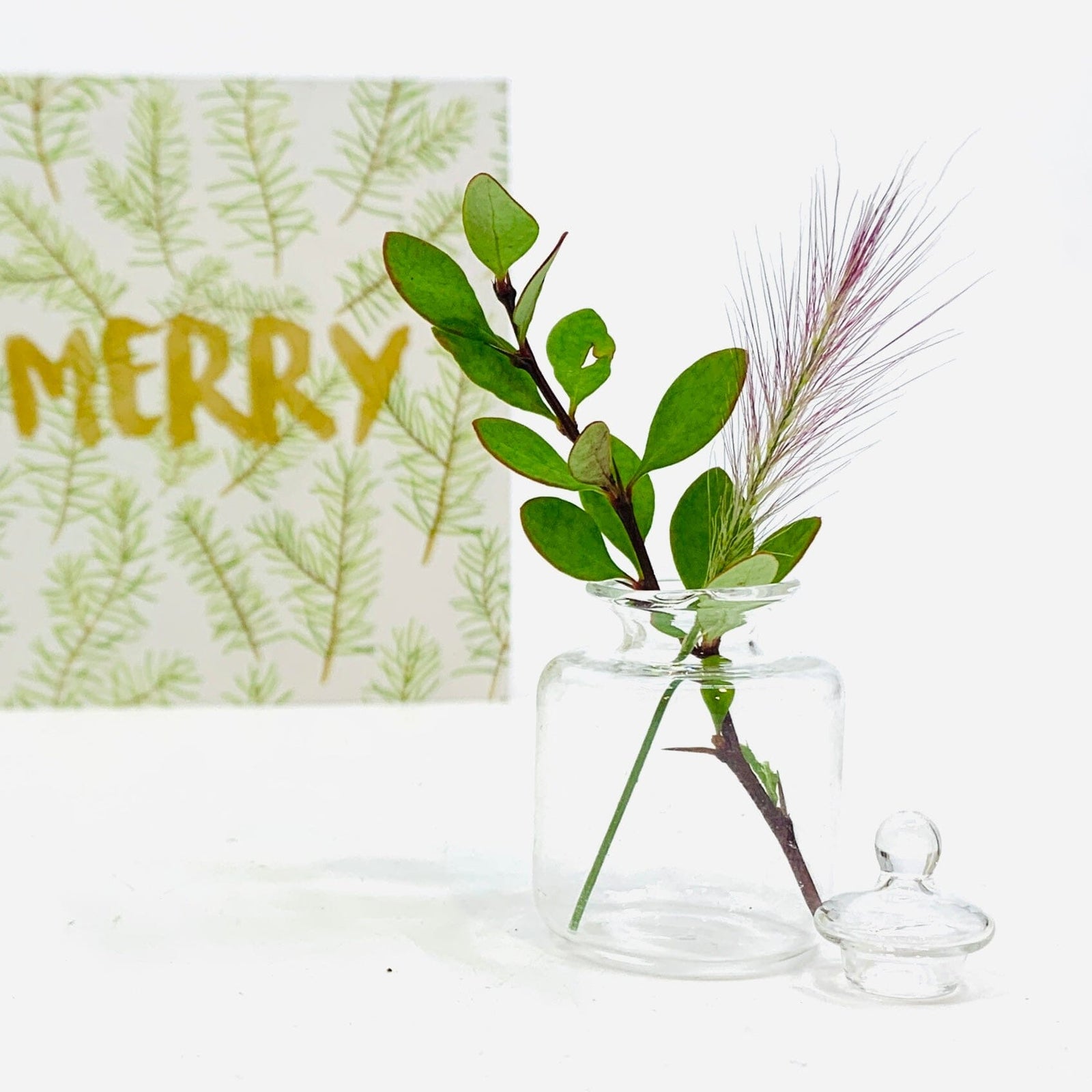 Tiniest Glass Storage Jar Miniature - 