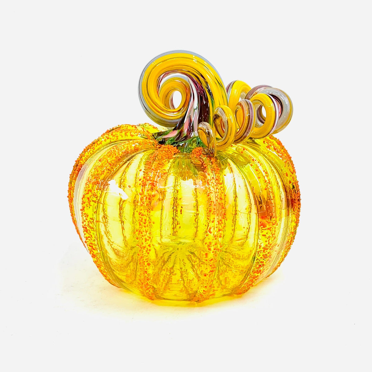 Daily Pumpkin 3076 Squat Gabby Luke Adams Glass Blowing Studio 