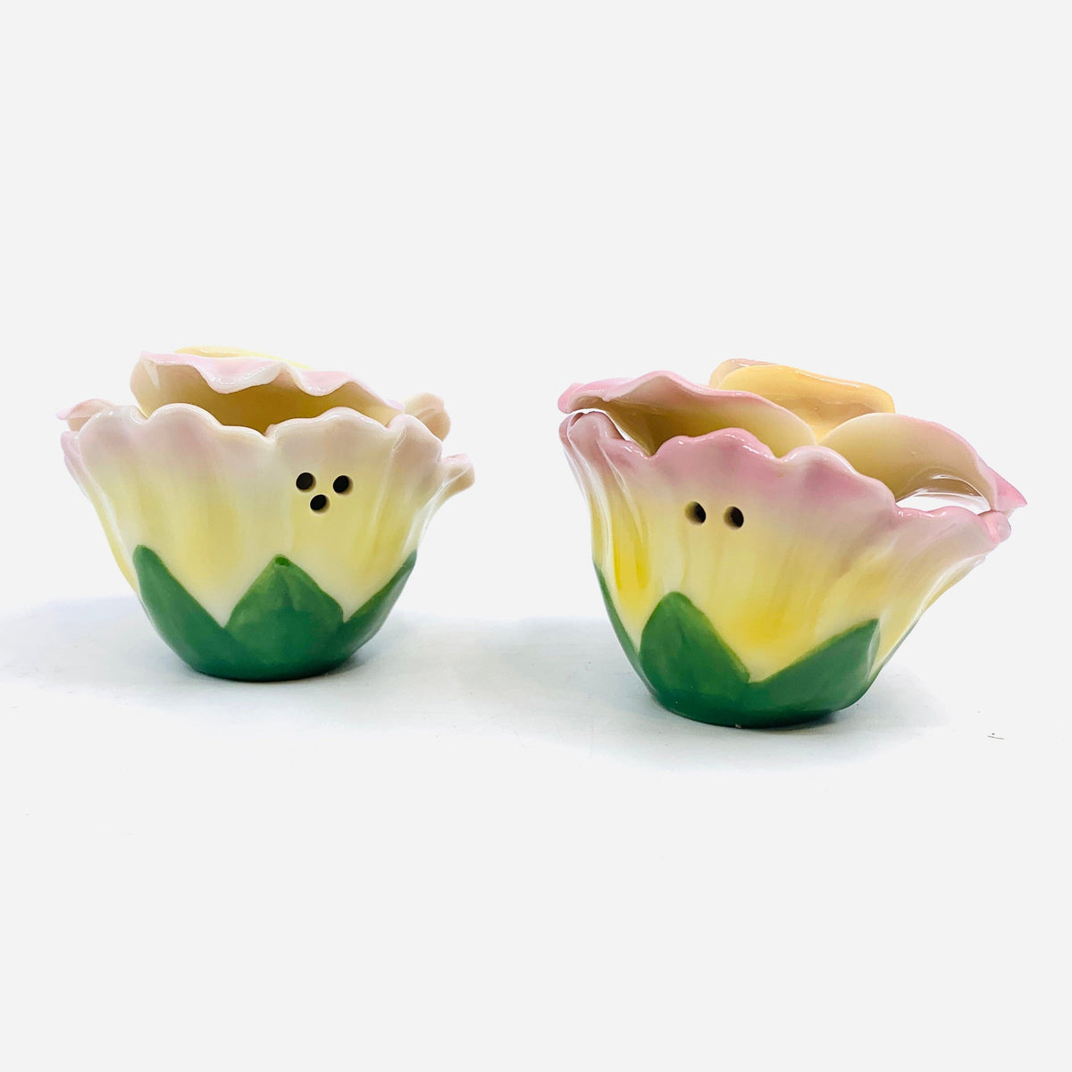 Rose Salt and Pepper Shakers COSMOS 