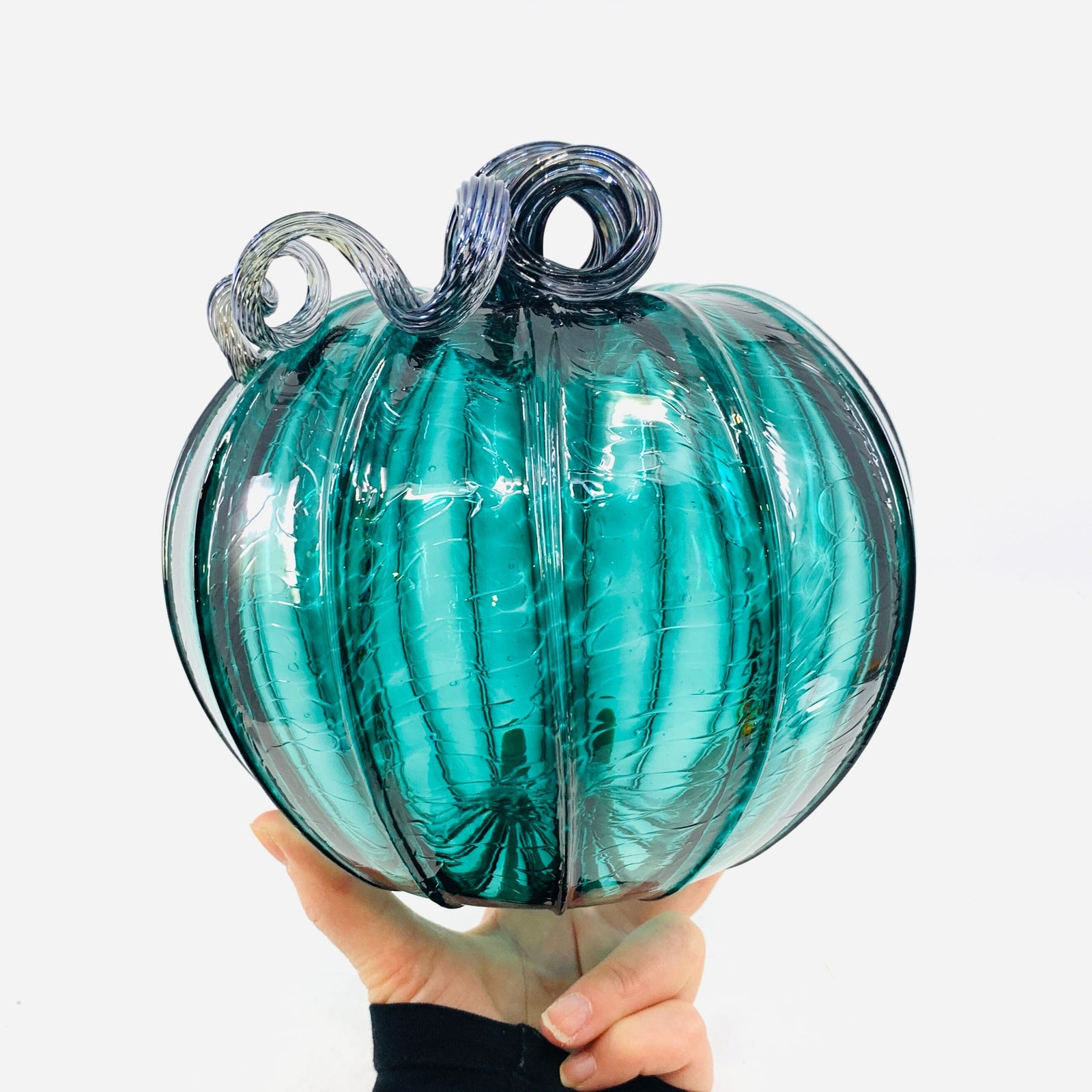 Daily Pumpkin 3328 Large Gabby Luke Adams Glass Blowing Studio 