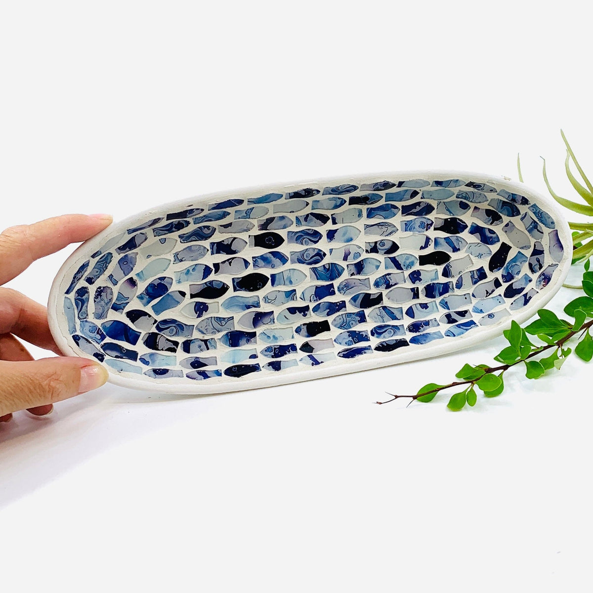 Coastal Mosaic Dish