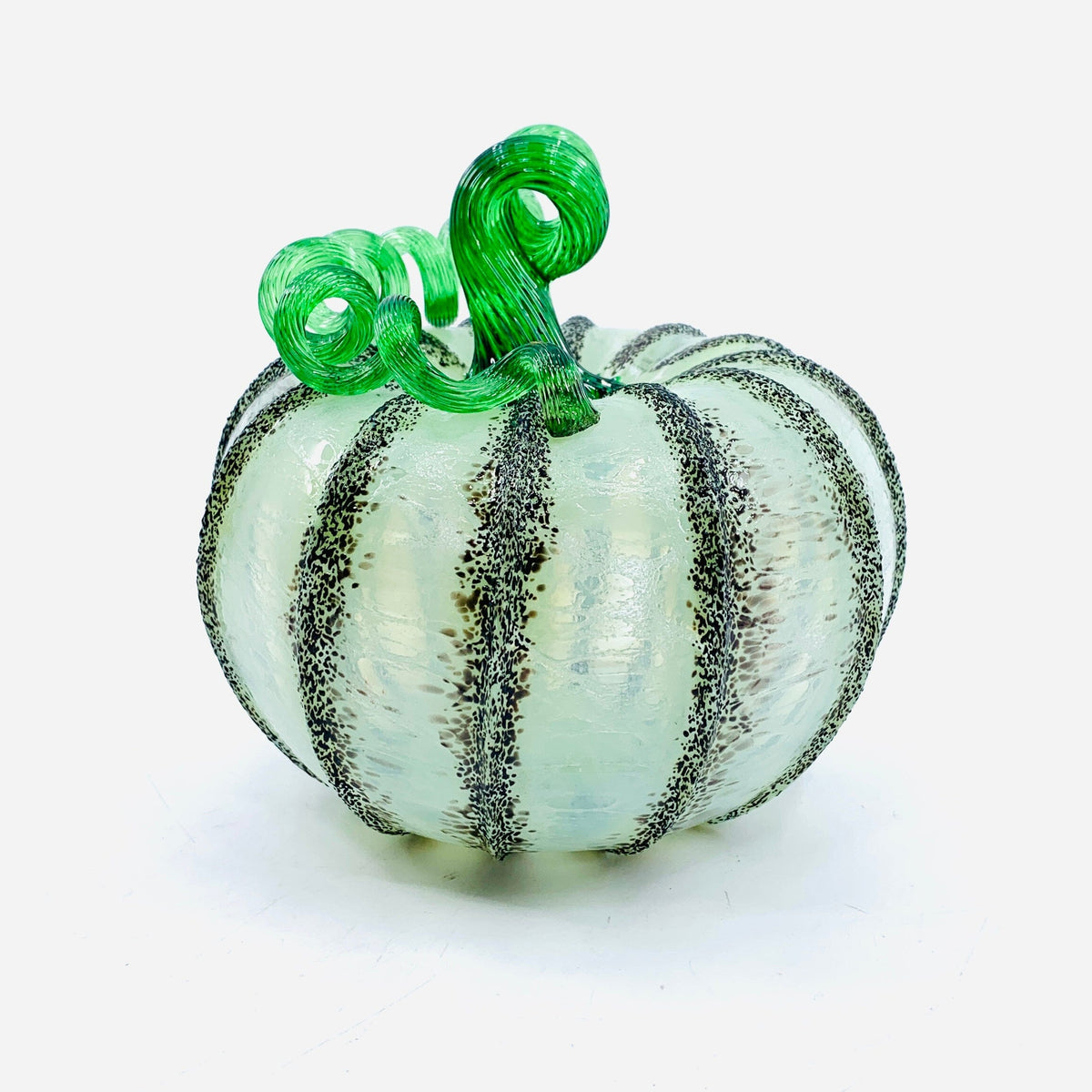 Daily Glow Pumpkin 3802 Fall Squat Gabby Luke Adams Glass Blowing Studio 