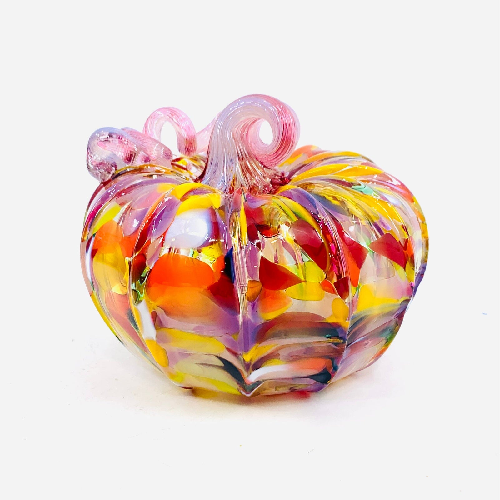 Daily Pumpkin 1830 Snowfall Squat Gabby Luke Adams Glass Blowing Studio 