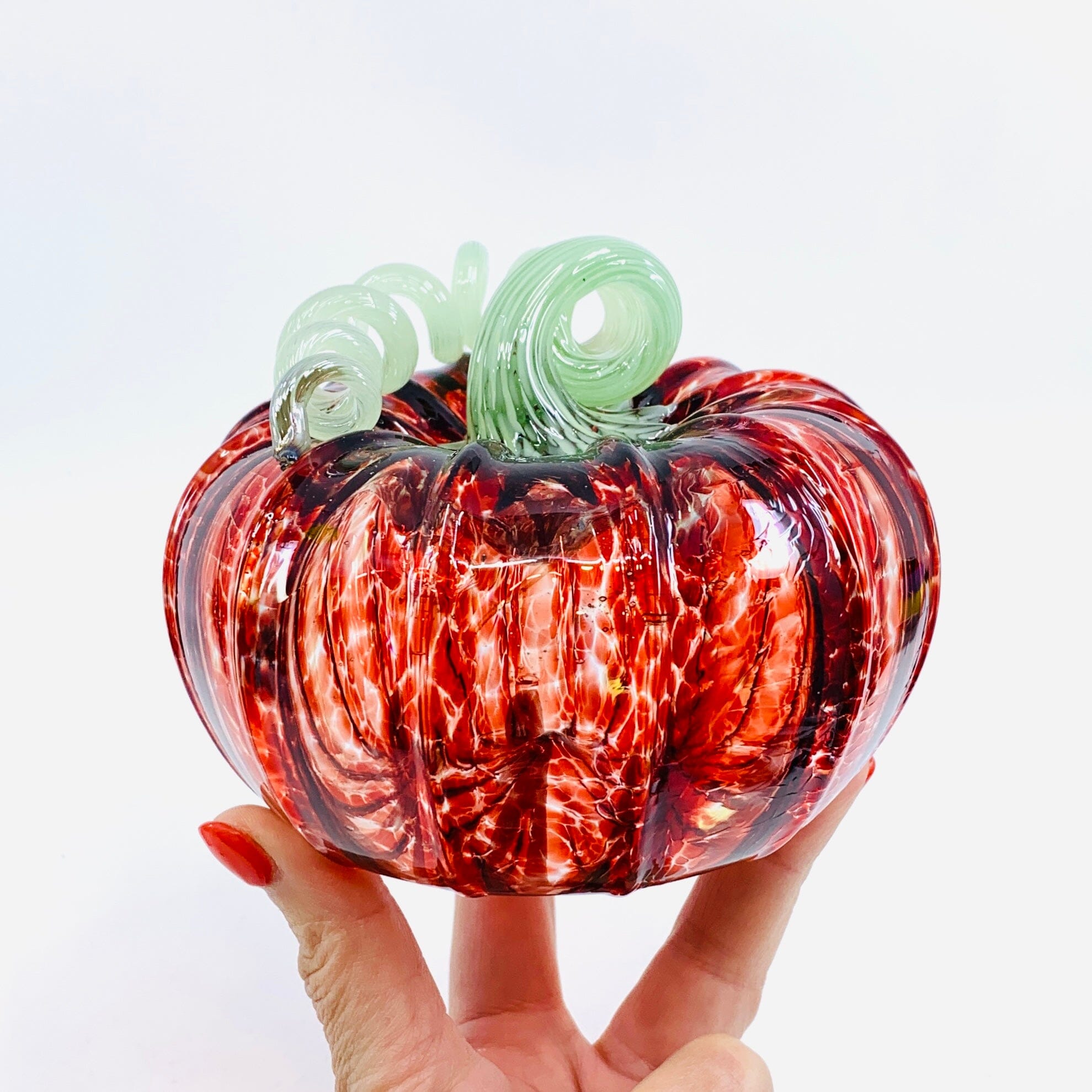 Daily Pumpkin 706 Holiday Squat Gabby Luke Adams Glass Blowing Studio 