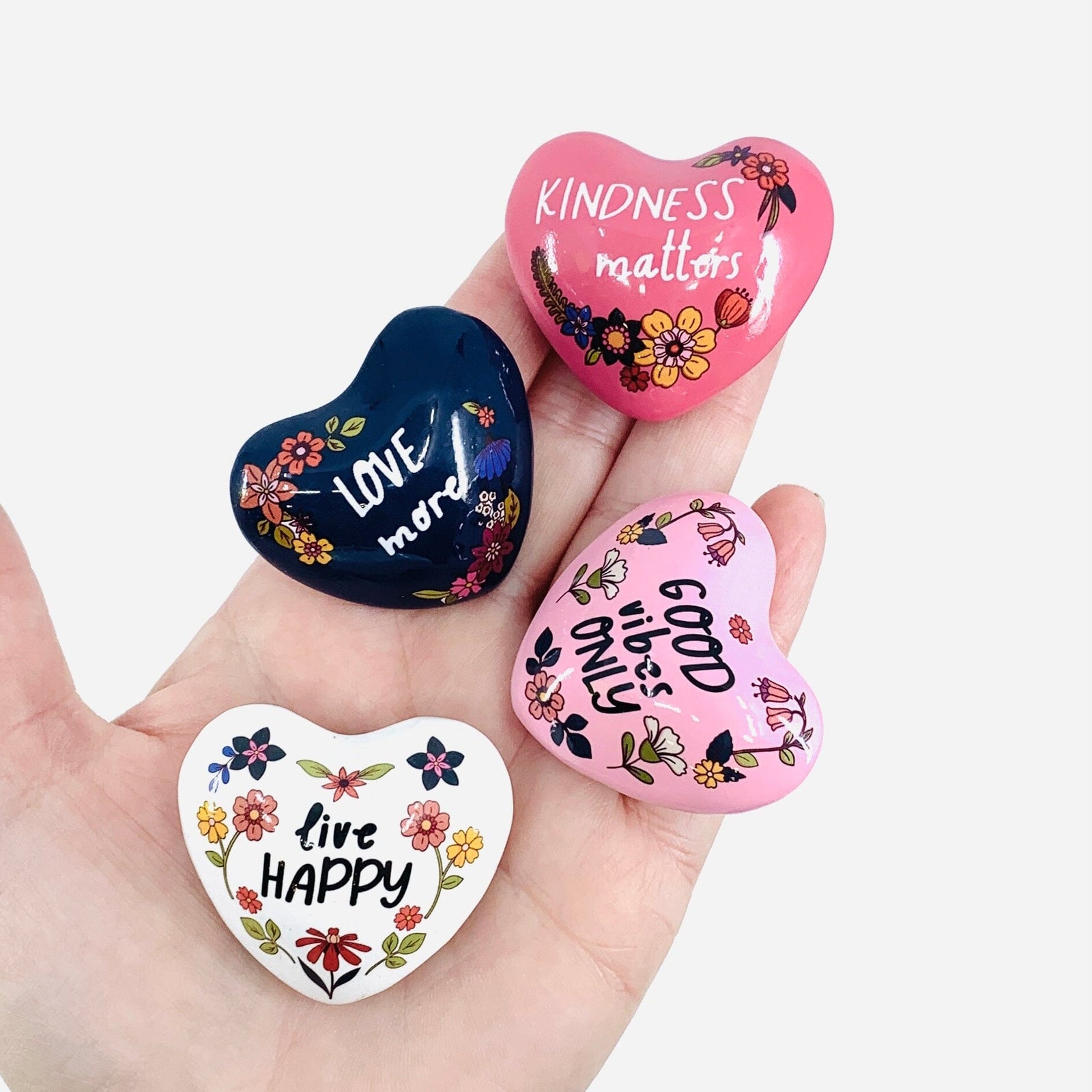"Inspirational Words" Heart Chimes Ornament GANZ 