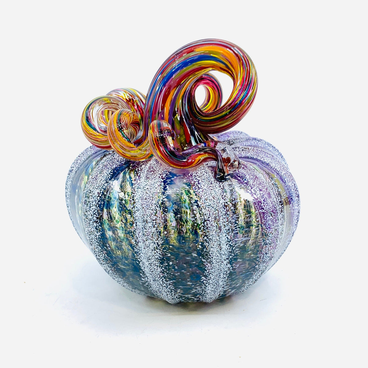 Daily Pumpkin 708 Squat Gabby Luke Adams Glass Blowing Studio 