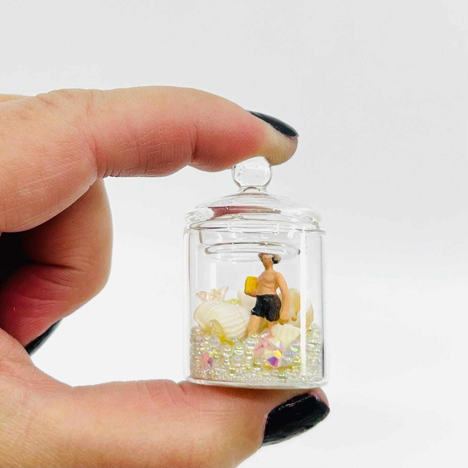 Tiniest “A Day at The Beach” Jar Miniature - 