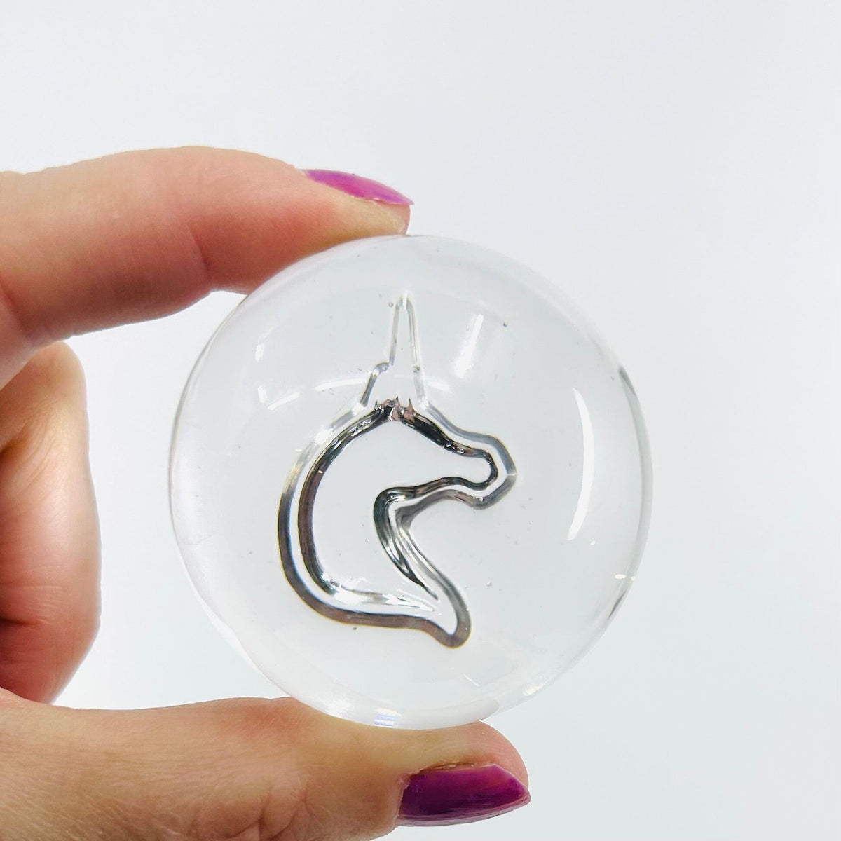 Rare Glass Unicorn Tears Miniature Henrietta Glass 