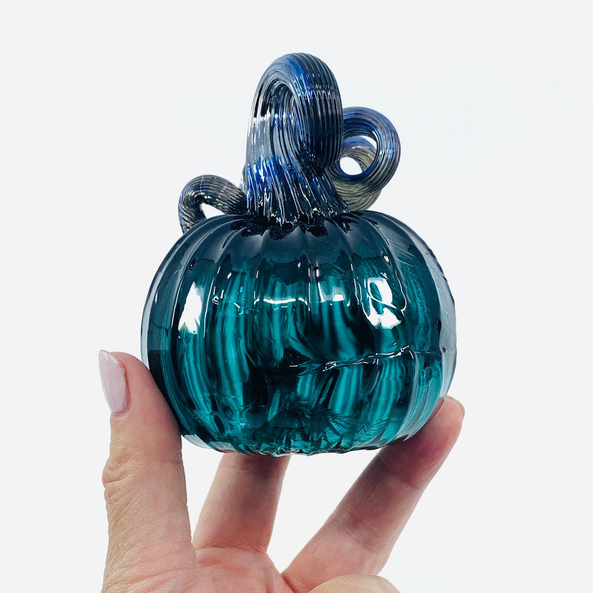 Daily Pumpkin 388 Fall Oops Mini Daily Pumpkin Luke Adams Glass Blowing Studio 
