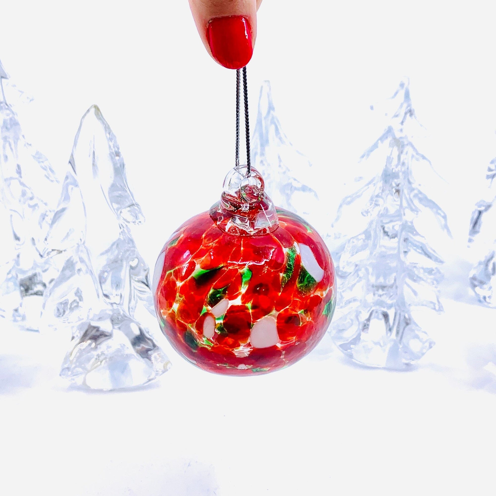 Mystery Ornament Second Ornament Luke Adams Glass Blowing Studio 