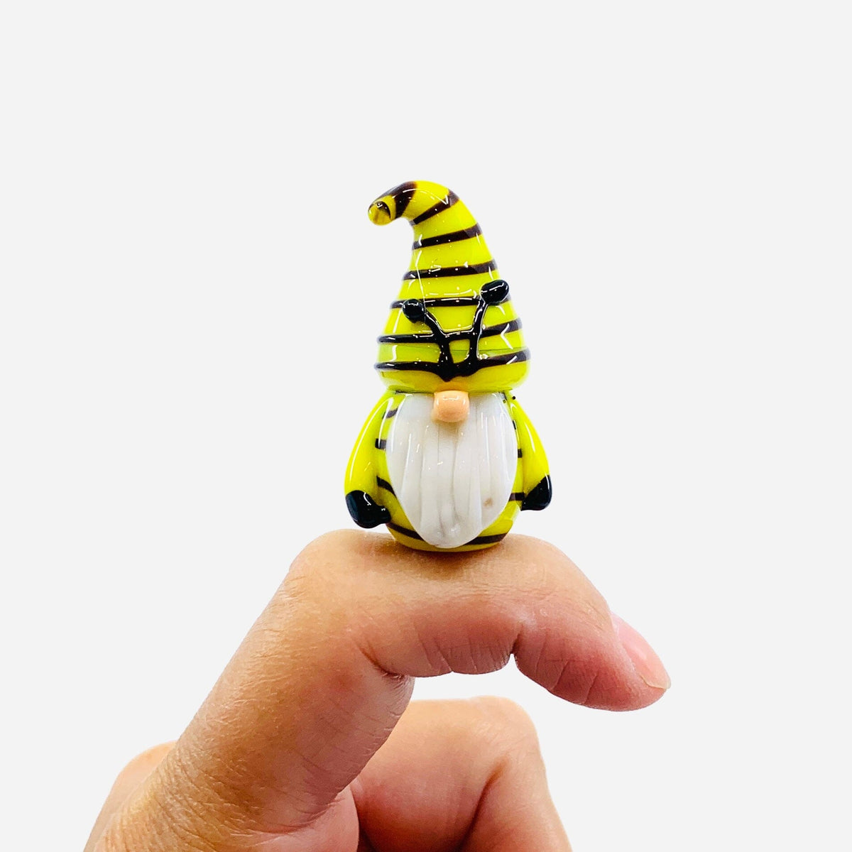 Glass Worker Bee Gnomes Miniature Alex Buzz 