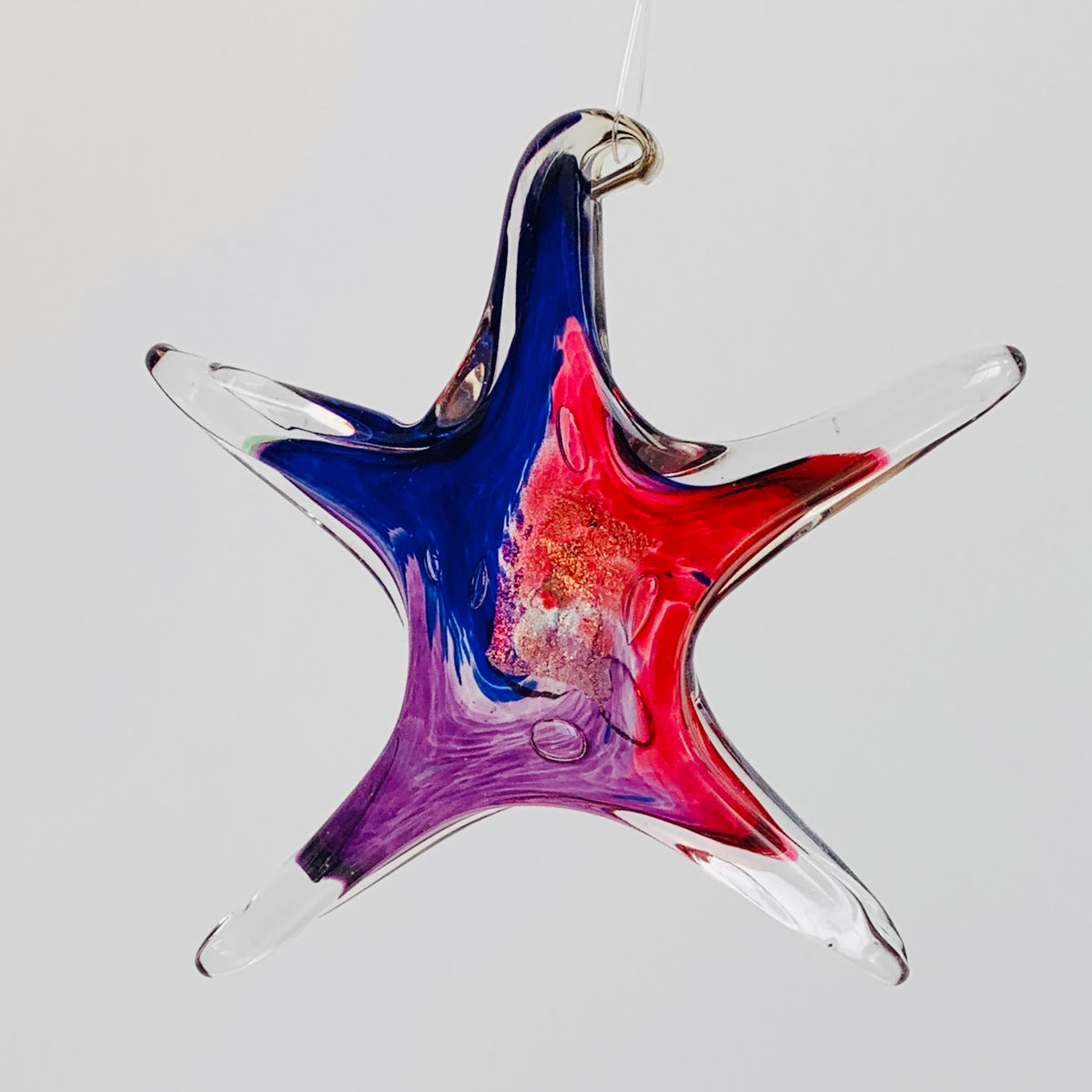Daily Pumpkin 1196 Signed Starfish Suncatcher