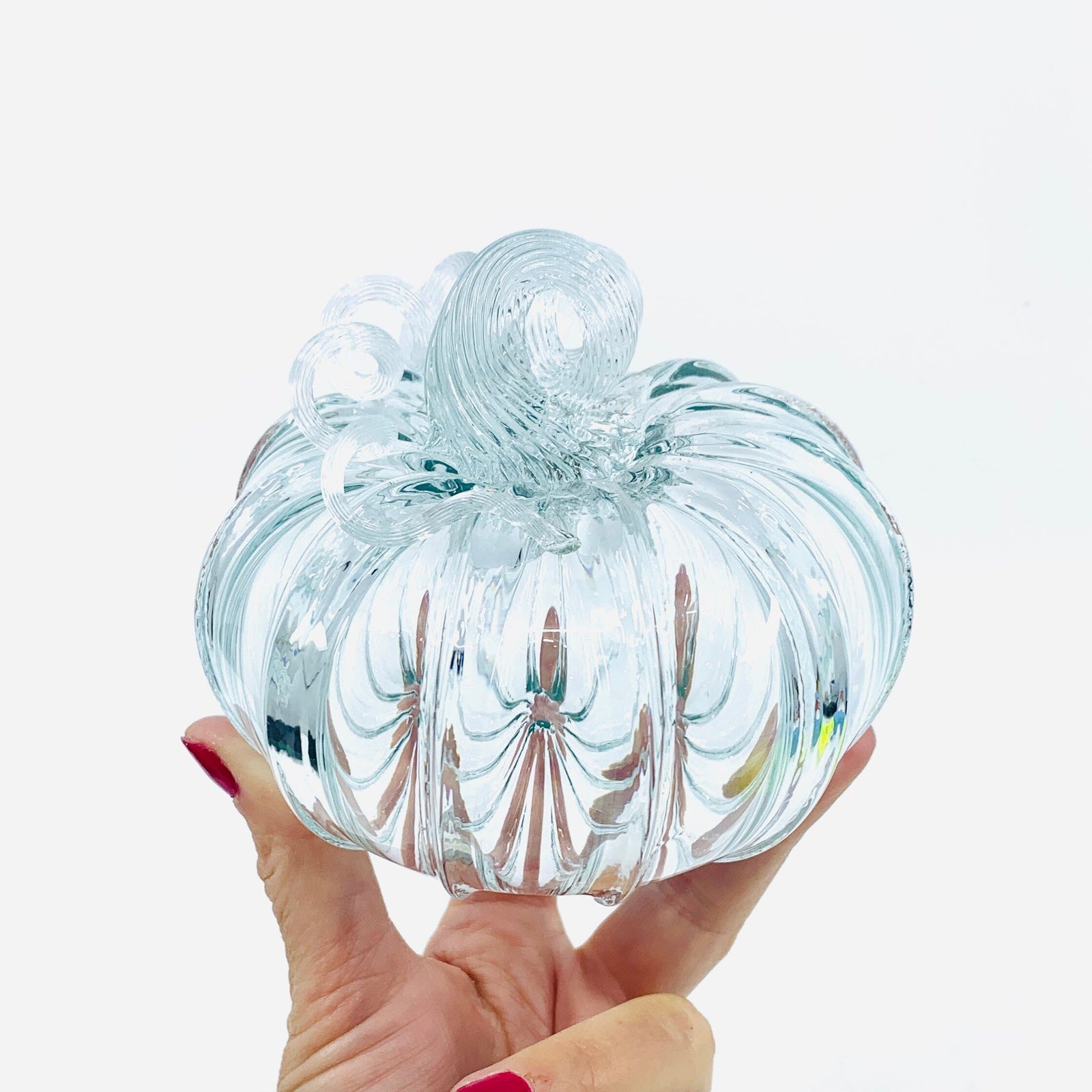 Daily Pumpkin 1883 Squat Gabby Luke Adams Glass Blowing Studio 