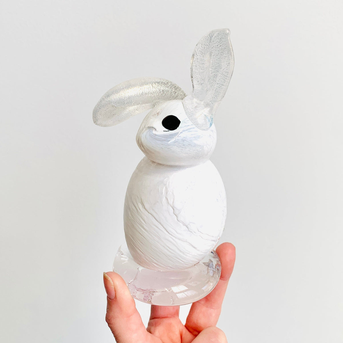 Daily Bunny 286 - Shimmer Gabby Luke Adams Glass Blowing Studio 