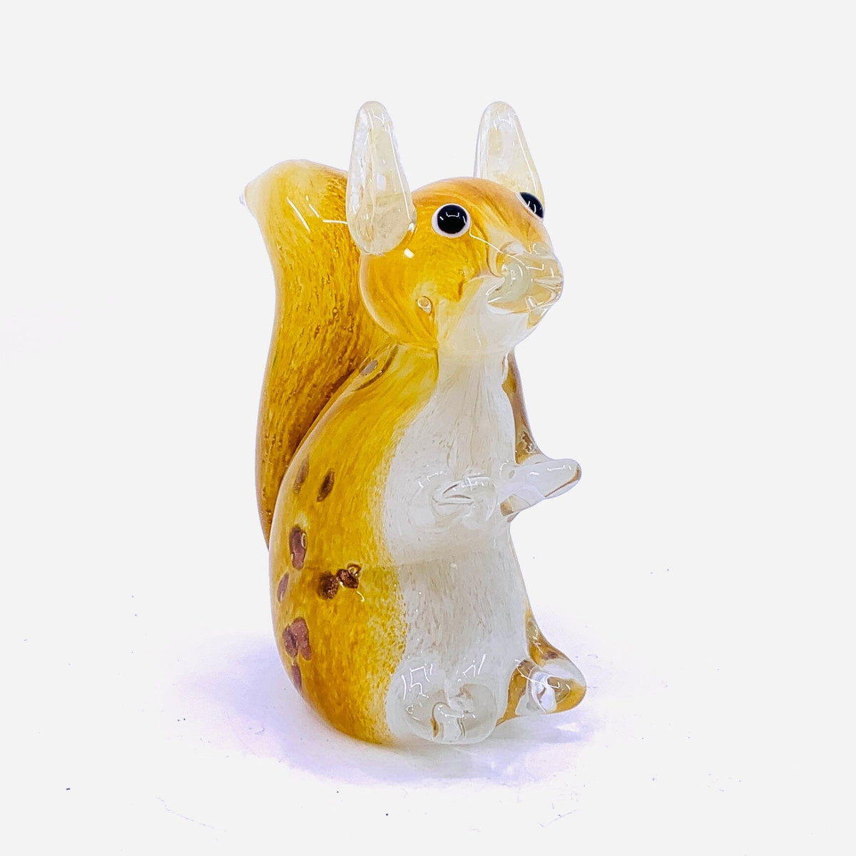 Glass Squirrel Paperweight Decor Chesapeake Bay 