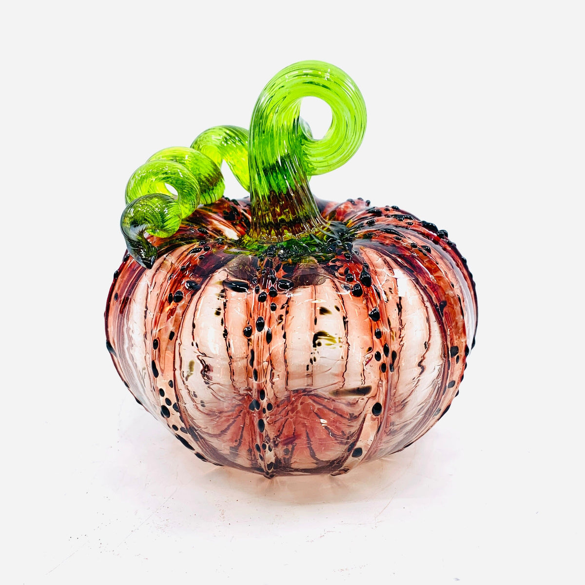 Daily Pumpkin 573 Fall Squat Daily Pumpkin Luke Adams Glass Blowing Studio 