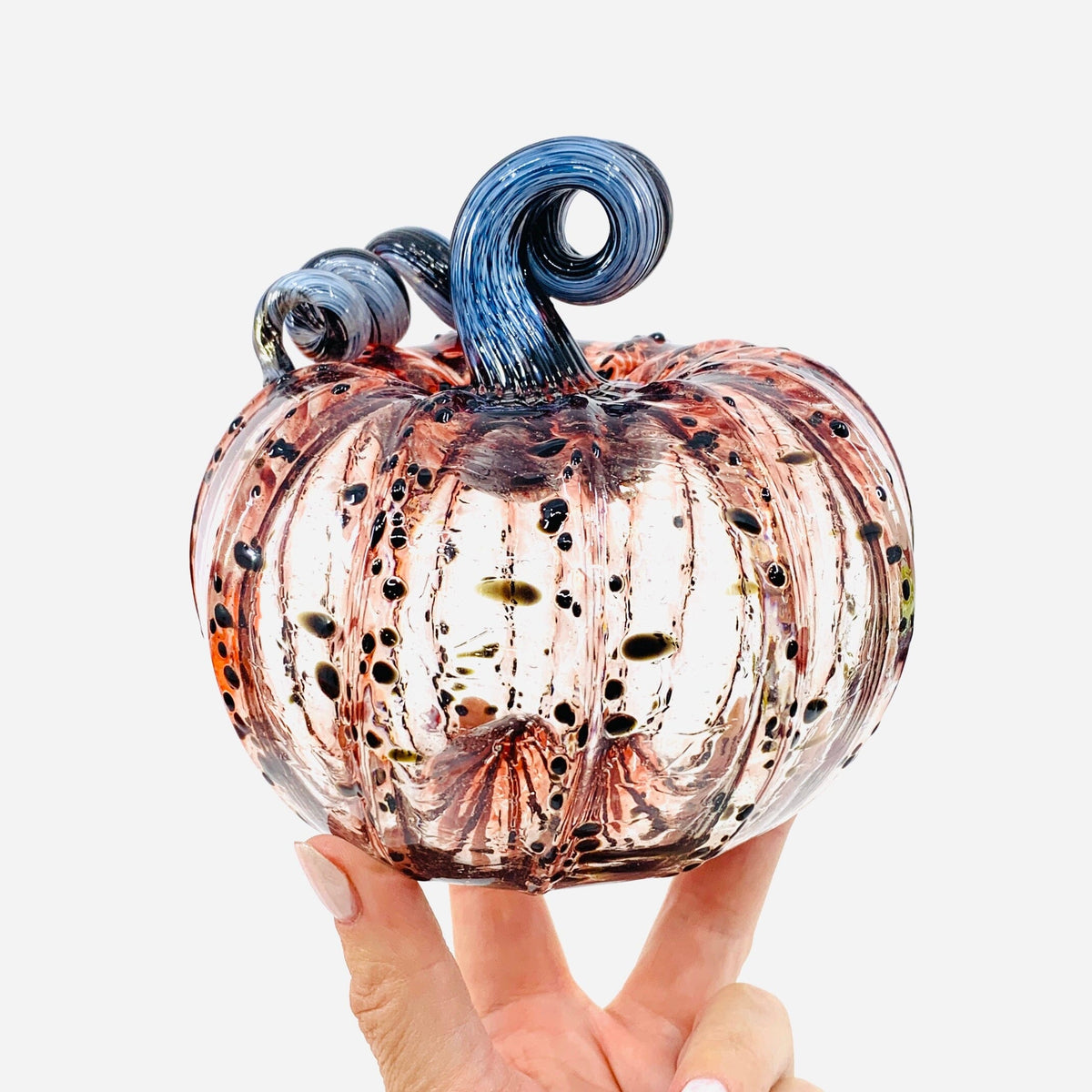 Daily Pumpkin 538 Fall Squat Daily Pumpkin Luke Adams Glass Blowing Studio 