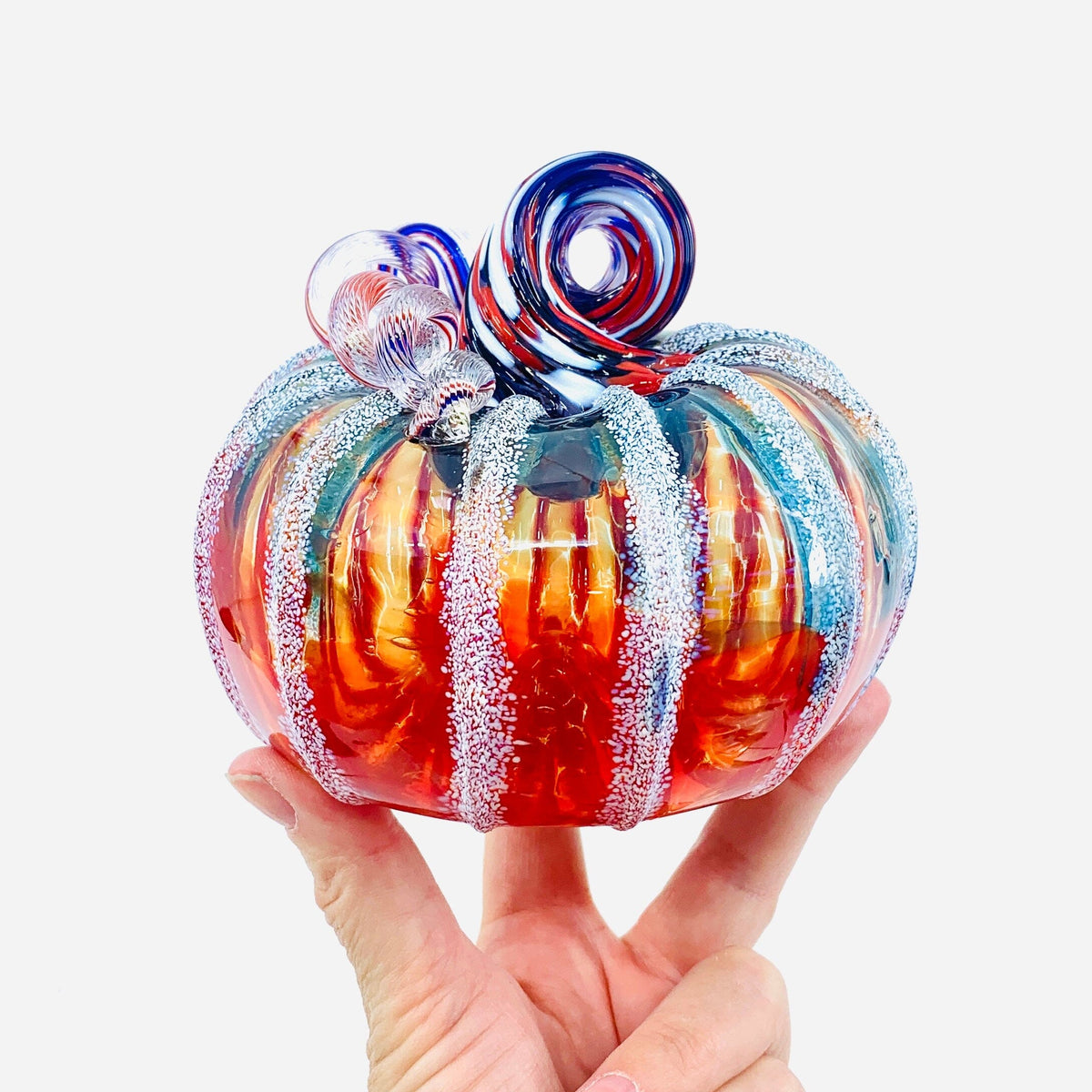Daily Pumpkin 1863 American Squat Gabby Luke Adams Glass Blowing Studio 