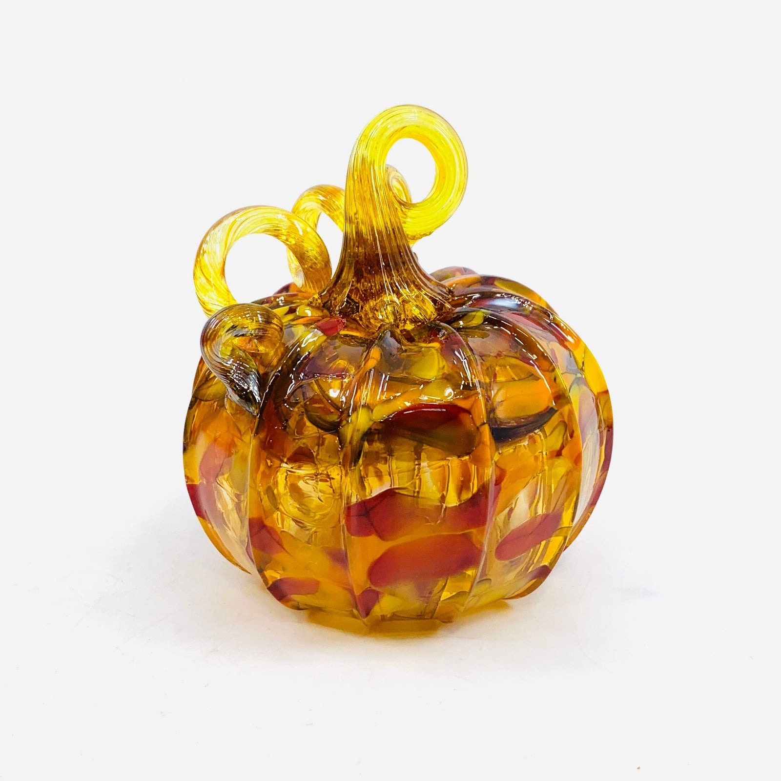 Daily Pumpkin 1714 Mini Gabby Luke Adams Glass Blowing Studio 