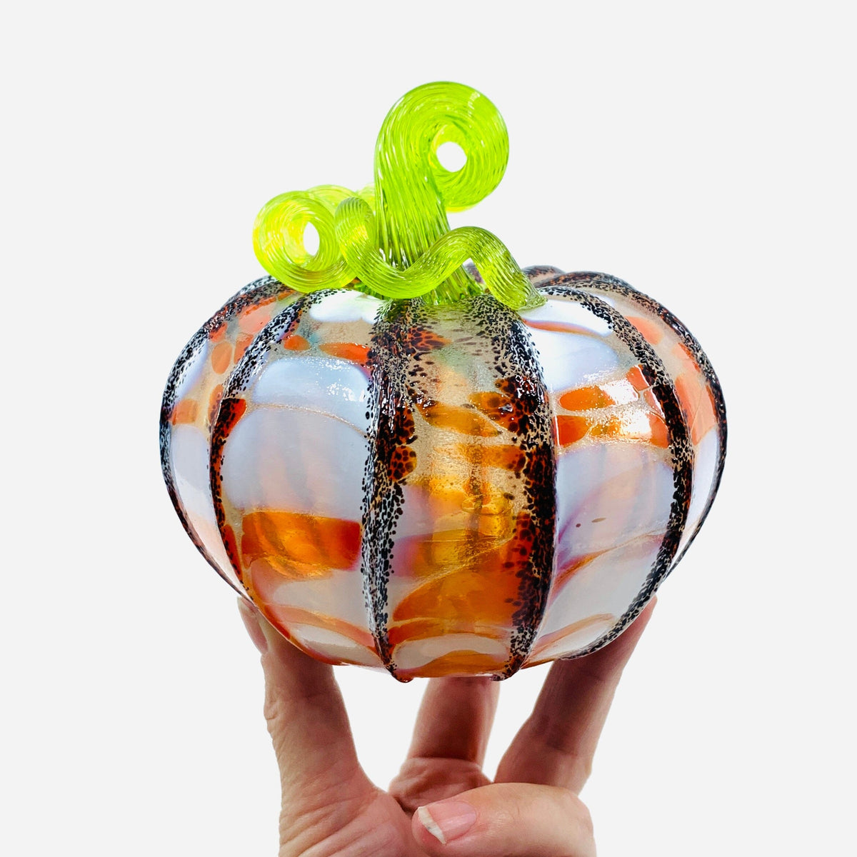 Daily Pumpkin 3796 Fall Squat Gabby Luke Adams Glass Blowing Studio 