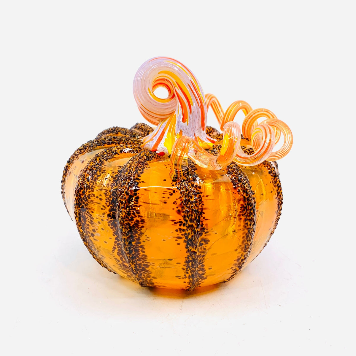 Daily Pumpkin 156 Squat Gabby Luke Adams Glass Blowing Studio 