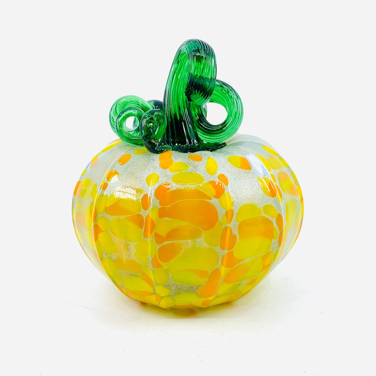 Daily Glow Pumpkin 1263 Squat Daily Pumpkin Luke Adams Glass Blowing Studio 