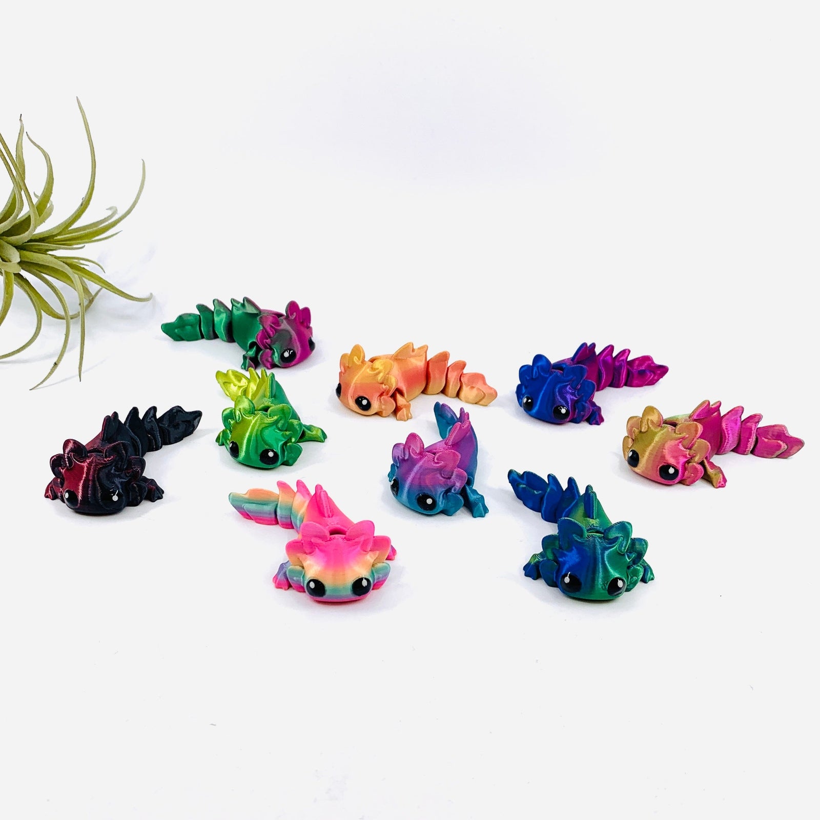 3D-Print Animals, Baby Axolotl - 38 LUZ CUSTOM DESIGN 