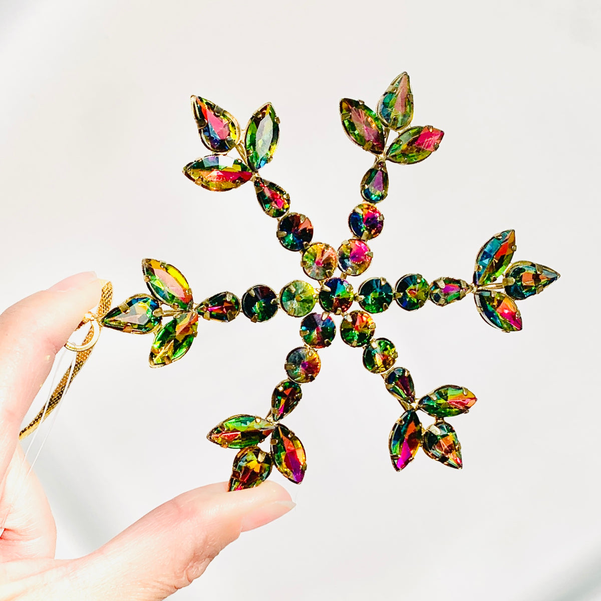 Snowflake Jewel Ornament 13
