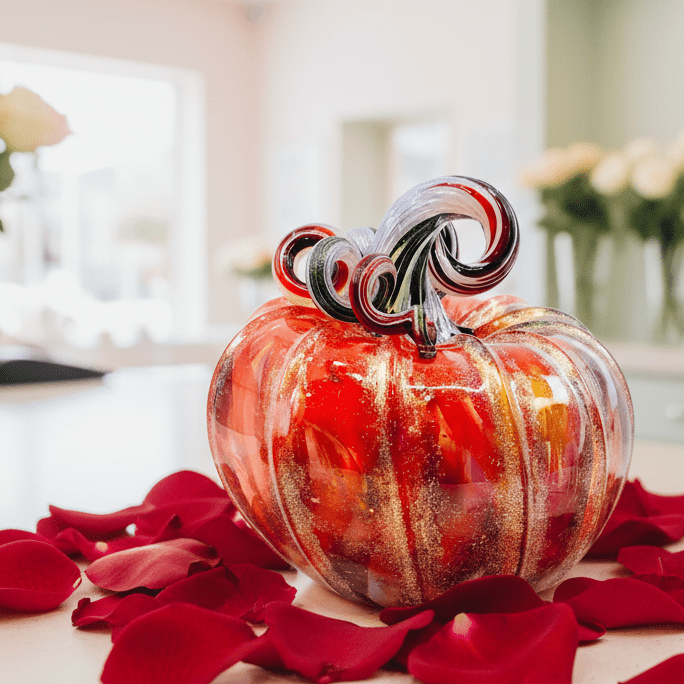 Daily Pumpkin 534 Holiday Squat Gabby Luke Adams Glass Blowing Studio 