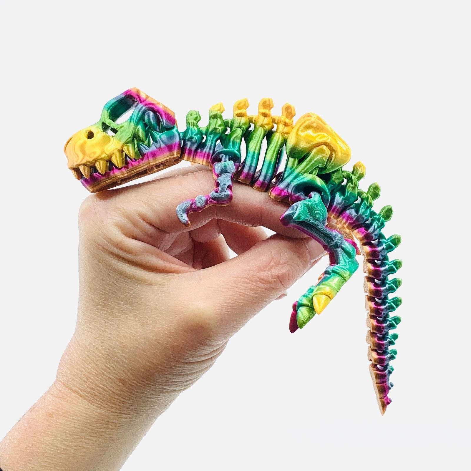 3D-Print Skeleton T-Rex - Assorted Colors LUZ CUSTOM DESIGN 